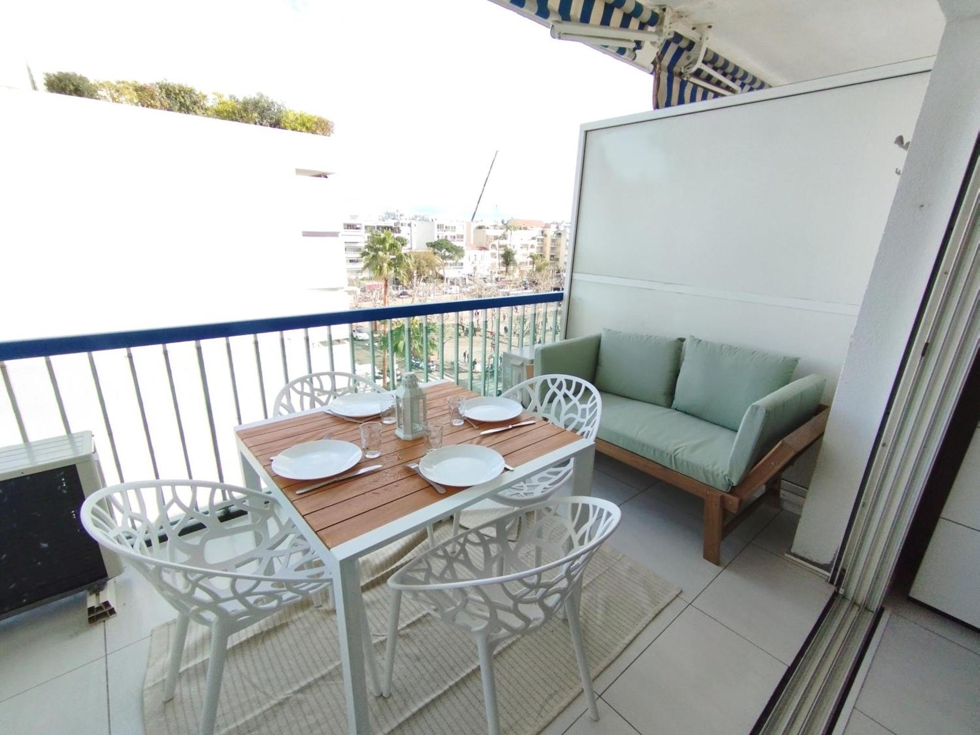 Cannes Palm Beach Parking, Clim, Wifi Plage 2' A Pieds Екстер'єр фото